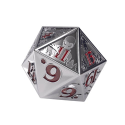 Dice GameGen!c: d20 Metal Die: Stranger Things: Hellfire Club
