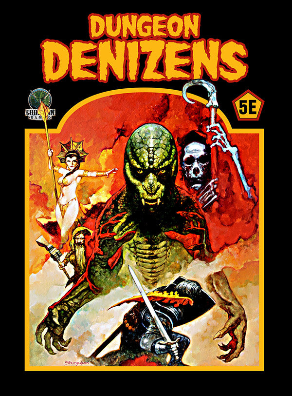 Dungeons & Dragons Fifth Edition Fantasy: Dungeon Denizens