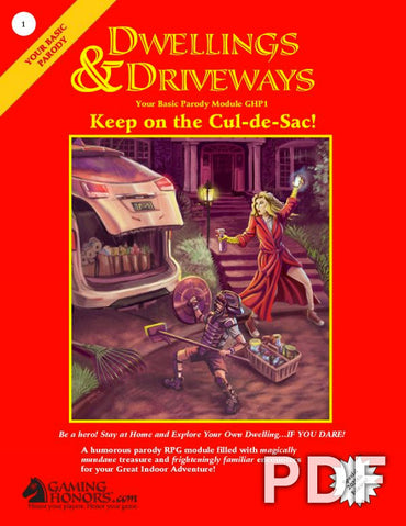 Dwellings & Driveways: Keep on the Cul-de-Sac! Your Basic Parody