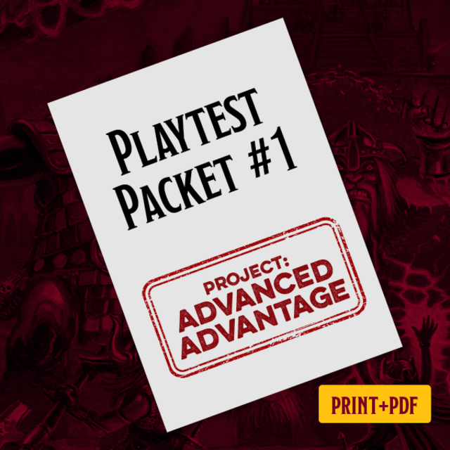 Dungeons & Dragons Advanced Advantage: Playtest Pack #1
