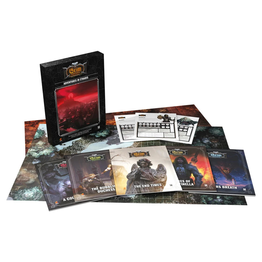 Dungeons & Dragons Grim Hollow: Adventures in Etharis Boxed Set