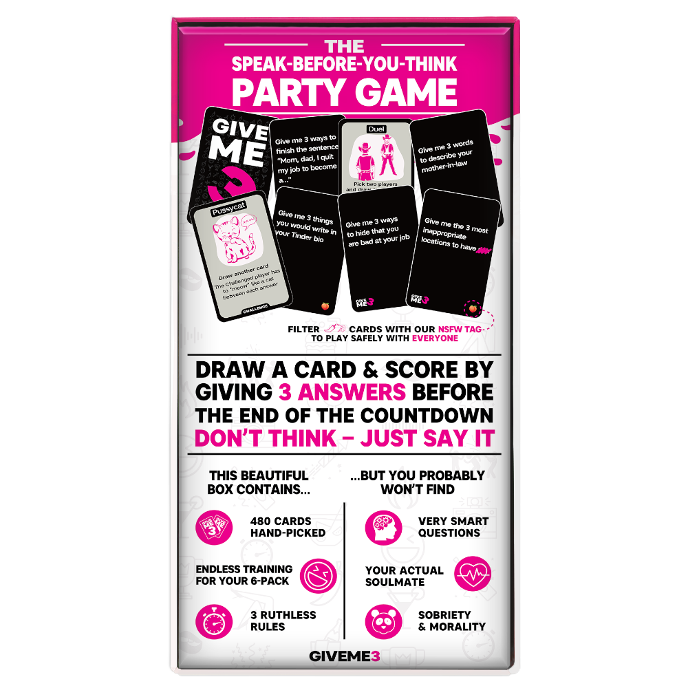 Give Me 3: Party