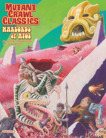 Mutant Crawl Classics: 04 Warlords of ATOZ