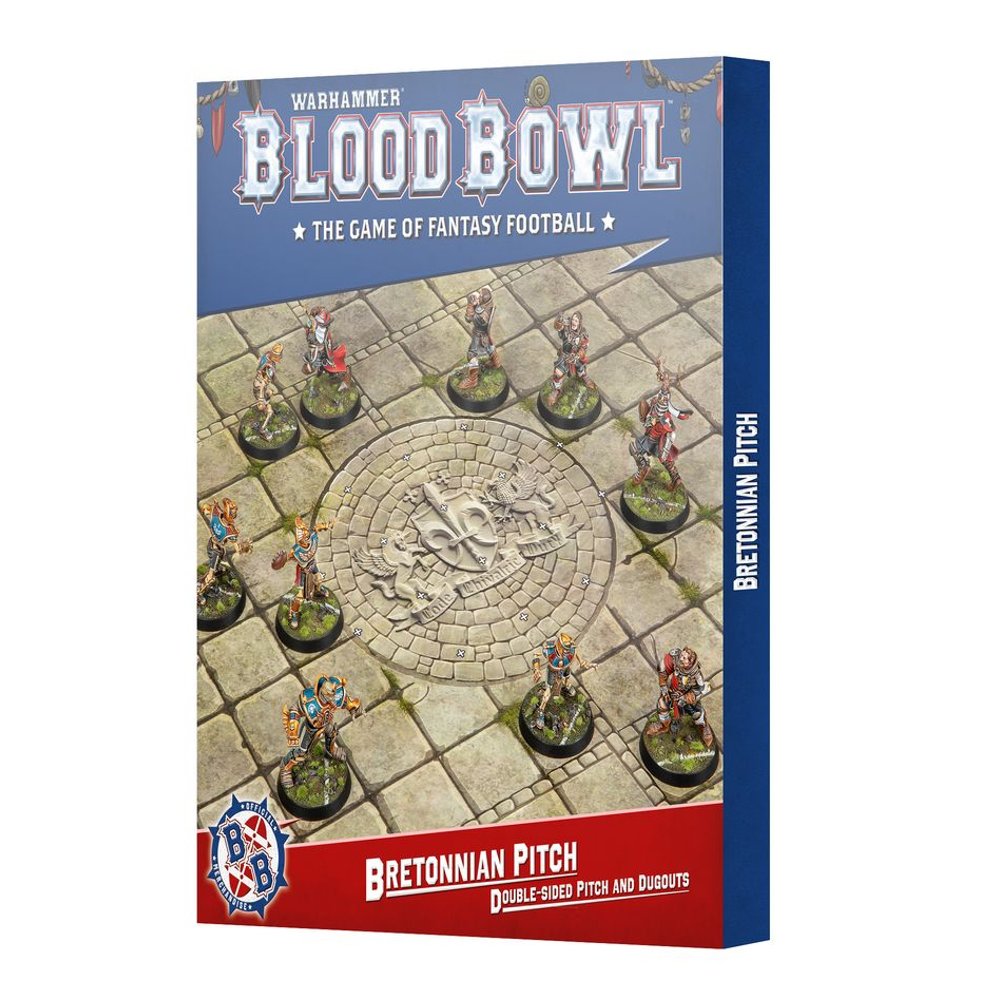 Blood Bowl: Pitch and Dugouts - Bretonnian