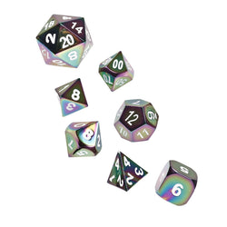 Dice Forged: Poly 7 set Metal