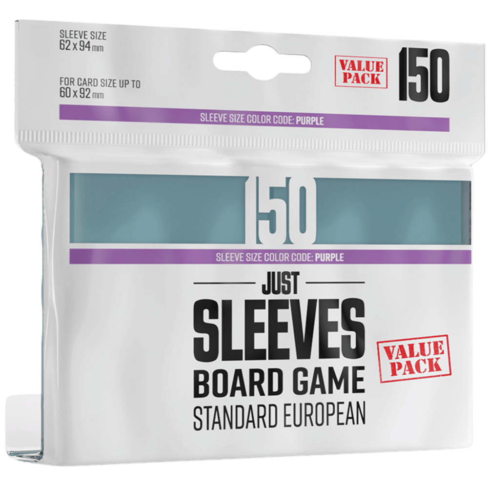 Card Sleeves GameGen!c Just Sleeves: Standard European Value Pack (150)