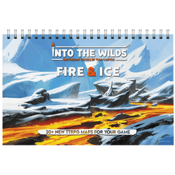 Battlemap Book Tom Cartos: Into the Wilds Fire & Ice
