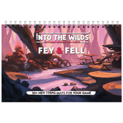 Battlemap Book Tom Cartos: Into the Wilds Fey & Fell