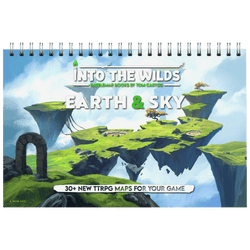 Battlemap Book Tom Cartos: Into the Wilds Earth & Sky