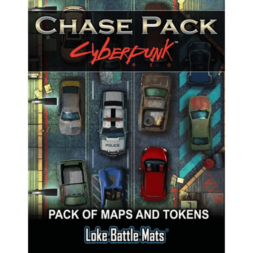 Cyberpunk RED: Chase Pack Maps & Tokens