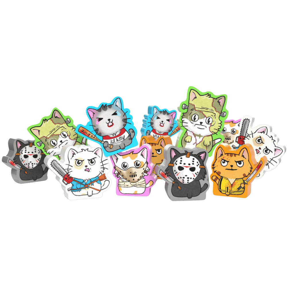 Cats vs Cucumbers: Killer Kitten Meeples