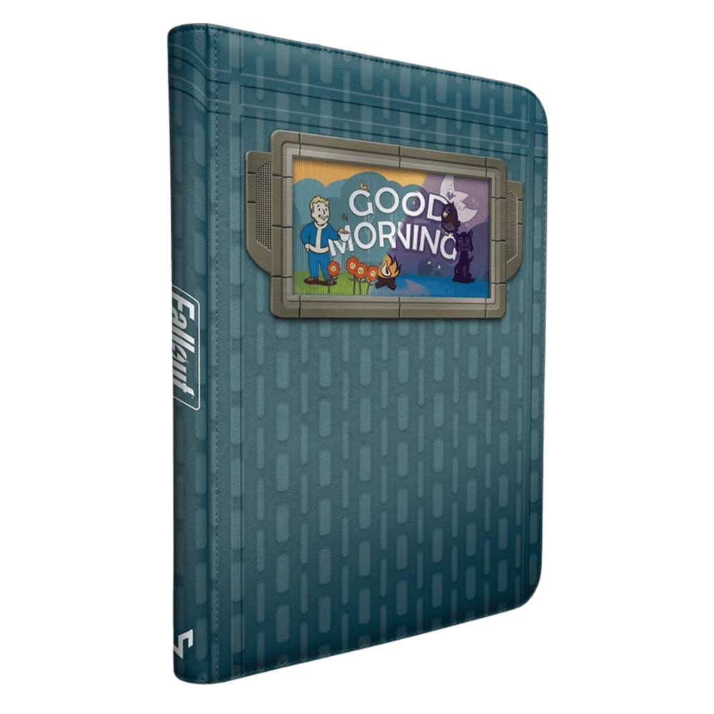 Binder Ultra Pro: 9-Pocket Fallout Vault Boy: Good Morning/Good Night Lenticular