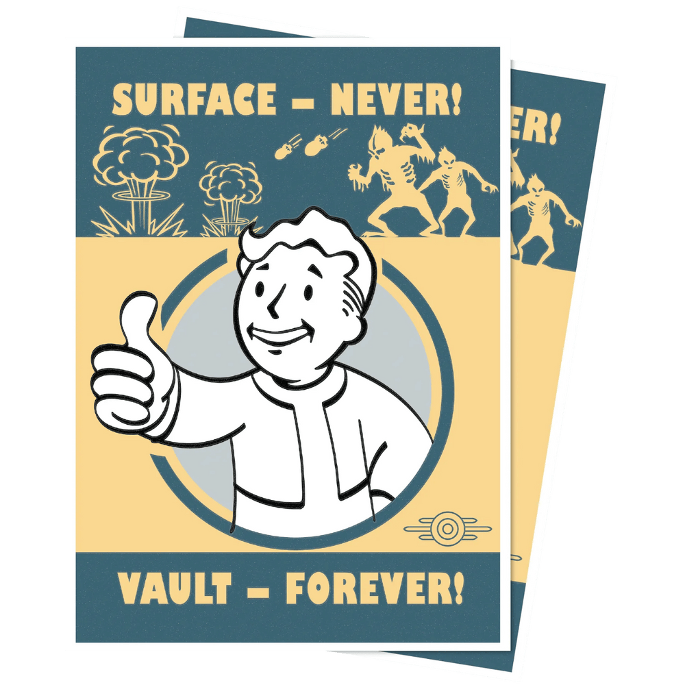 Card Sleeves Ultra Pro: Apex: Fallout Vault Boy:  (105)
