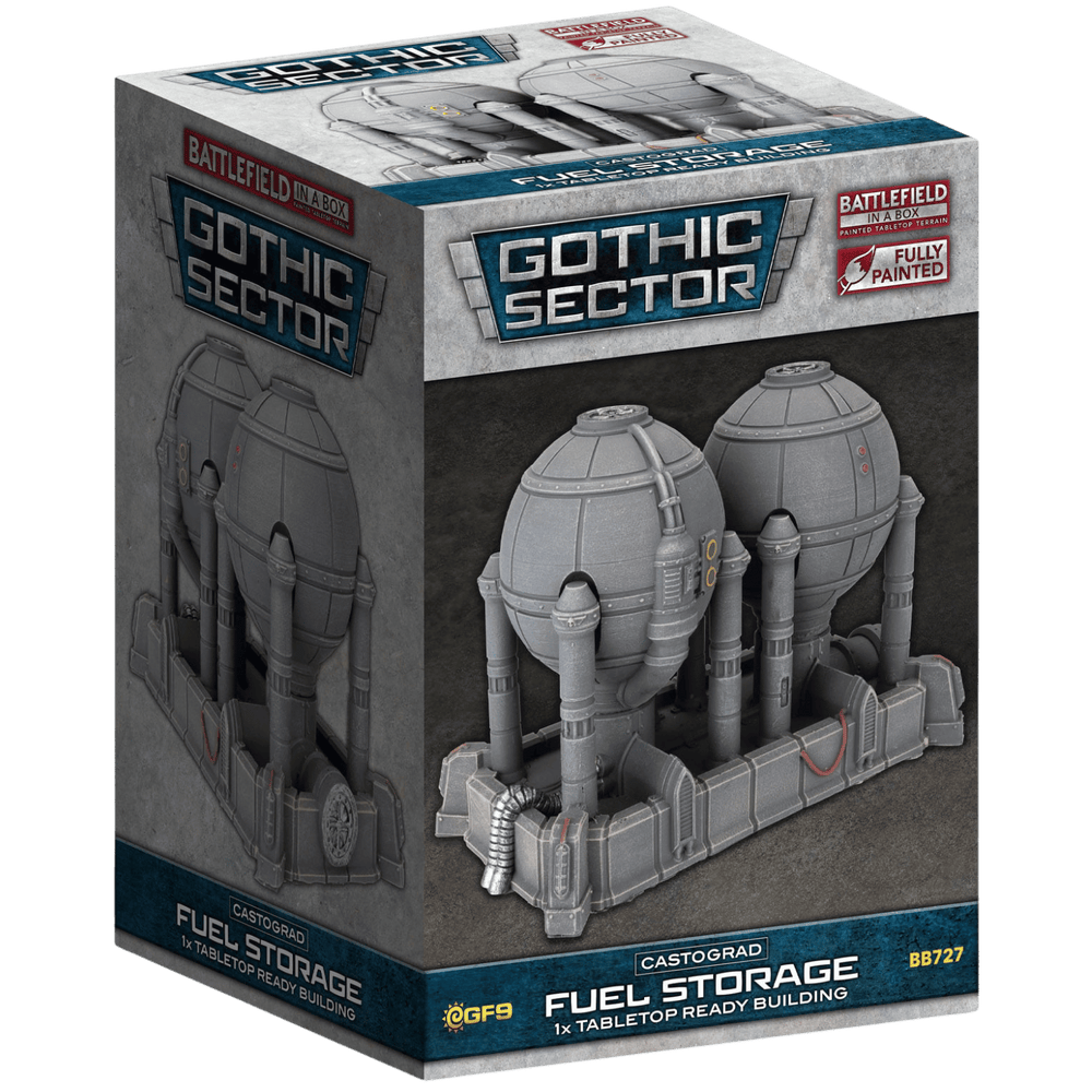Terrain GF9 Battlefield in a Box: Gothic Sector- Castograd Fuel Storage (x1)