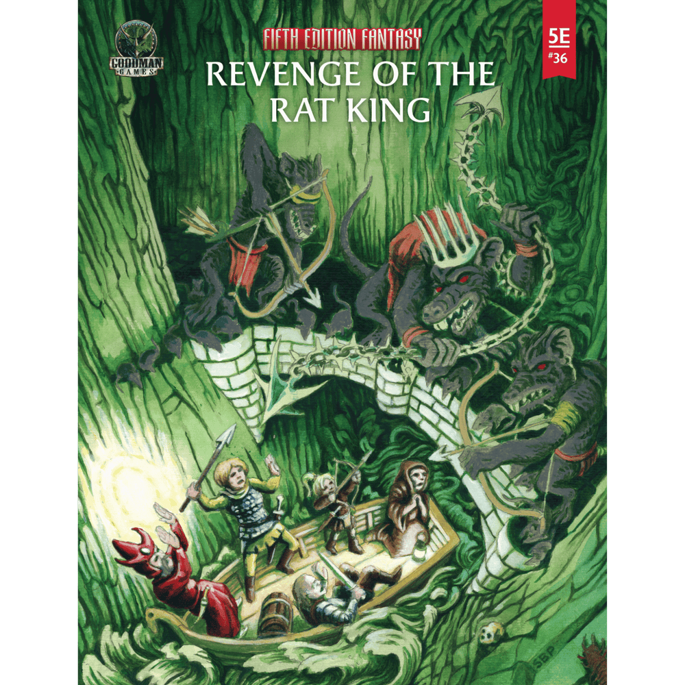 Dungeons & Dragons Fifth Edition Fantasy: 36 Revenge of the Rat King
