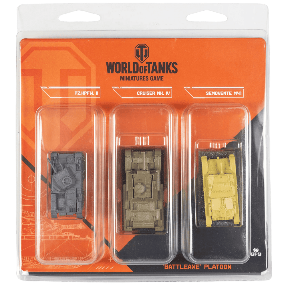 World of Tanks: Platoon "Battleaxe" (Panzer II, Cruiser IV, Semovente)