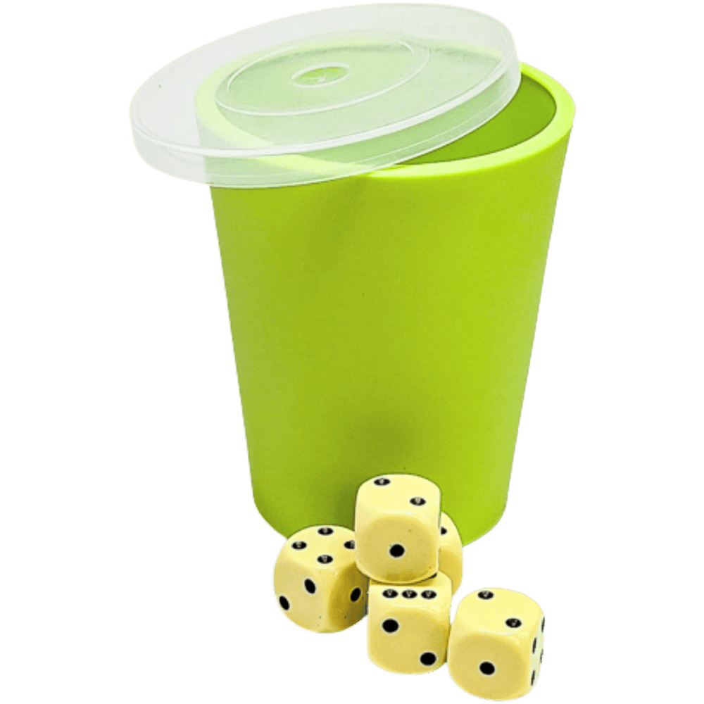 Cup-O-Dice Games Yellow