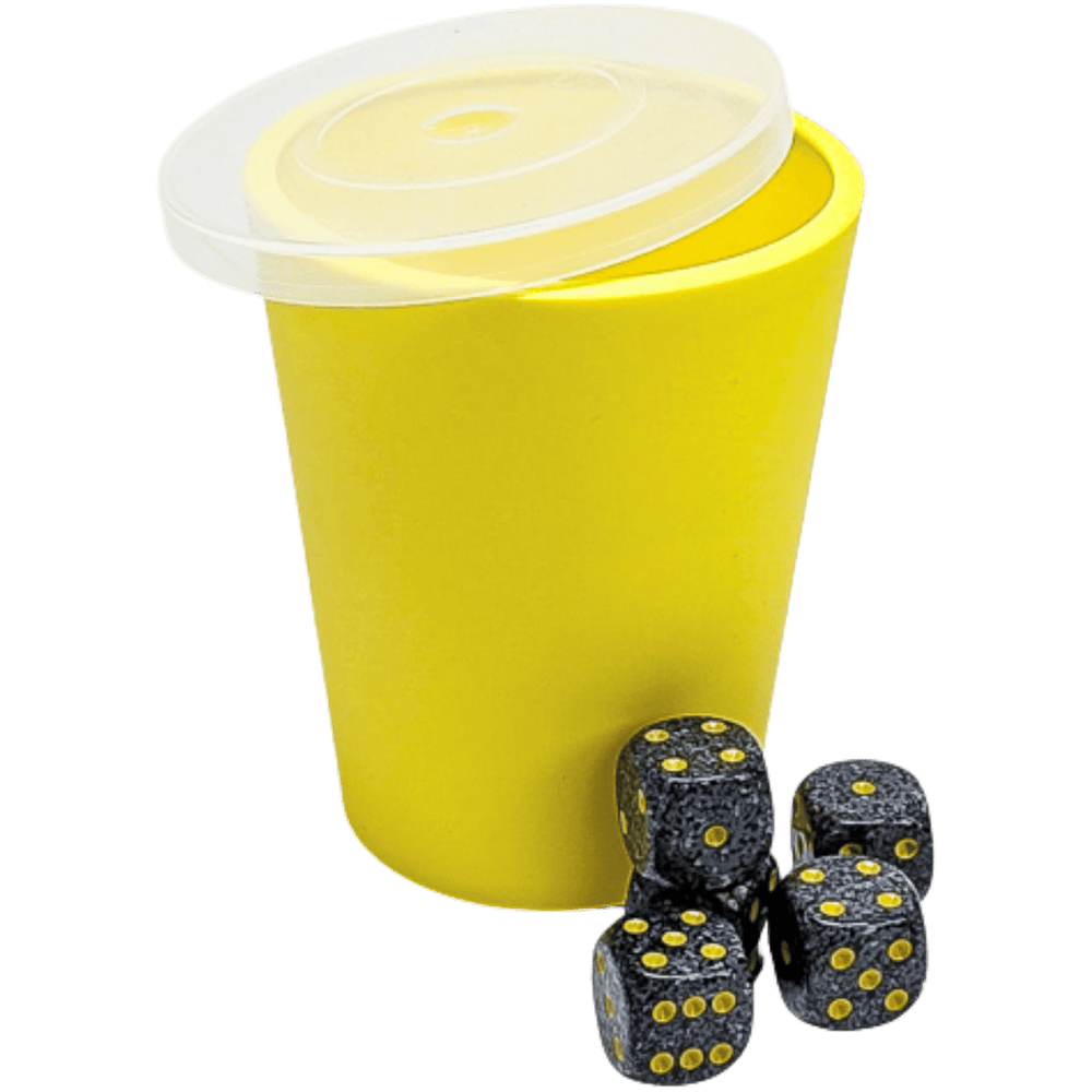 Cup-O-Dice Games Yellow