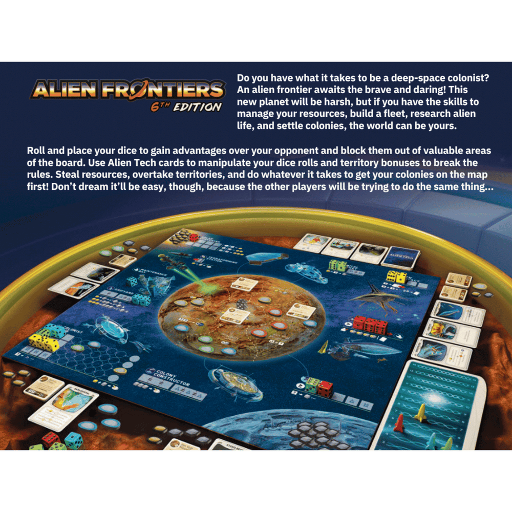 Alien Frontiers 6E:  Core Game