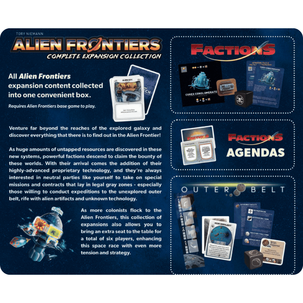 Alien Frontiers: Complete Expansion Collection