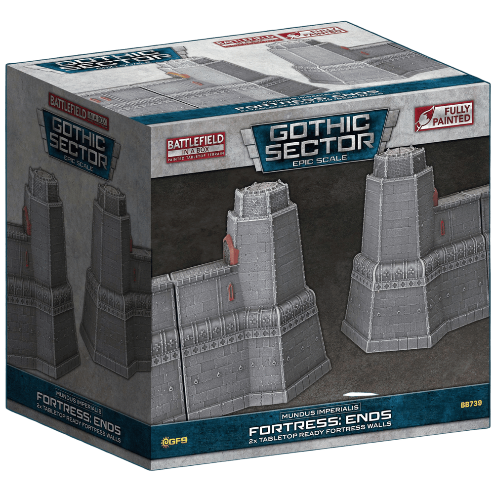 Terrain GF9 Battlefield in a Box: Mundus Imperialis- Fortress End (x2)
