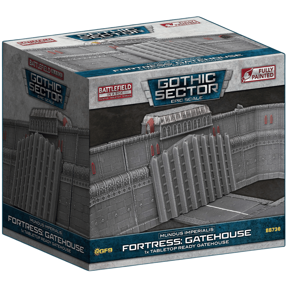 Terrain GF9 Battlefield in a Box: Mundus Imperialis- Fortress Gatehouse (x1)
