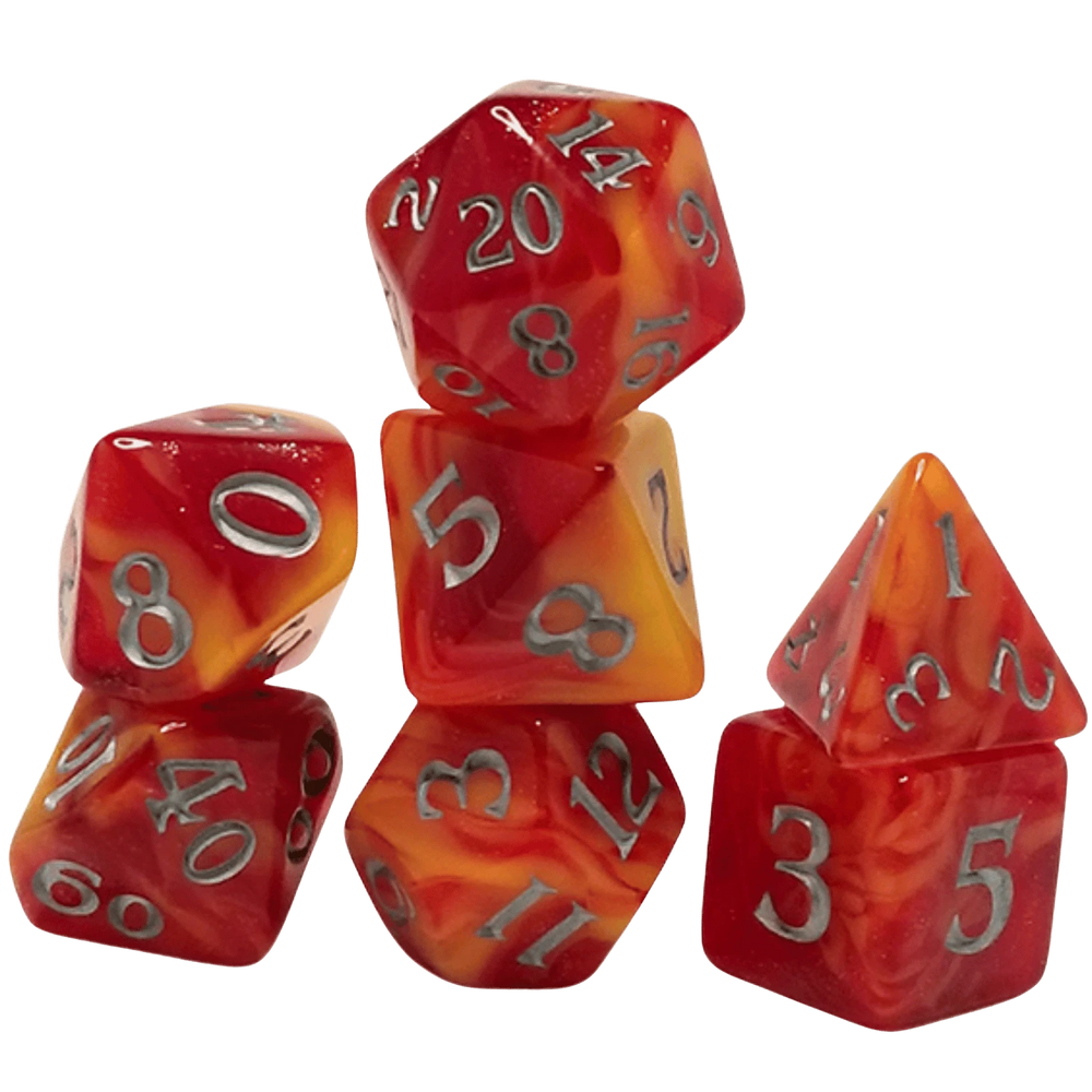 Dice Studio Woe: Poly 7-Set Scented Dice