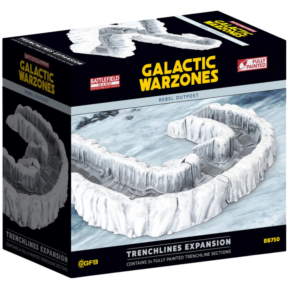 Terrain GF9 Galactic Warzones: Rebel Outpost Trenchlines Expansion (x5)