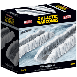 Terrain GF9 Galactic Warzones: Rebel Outpost Trenchlines (x5)