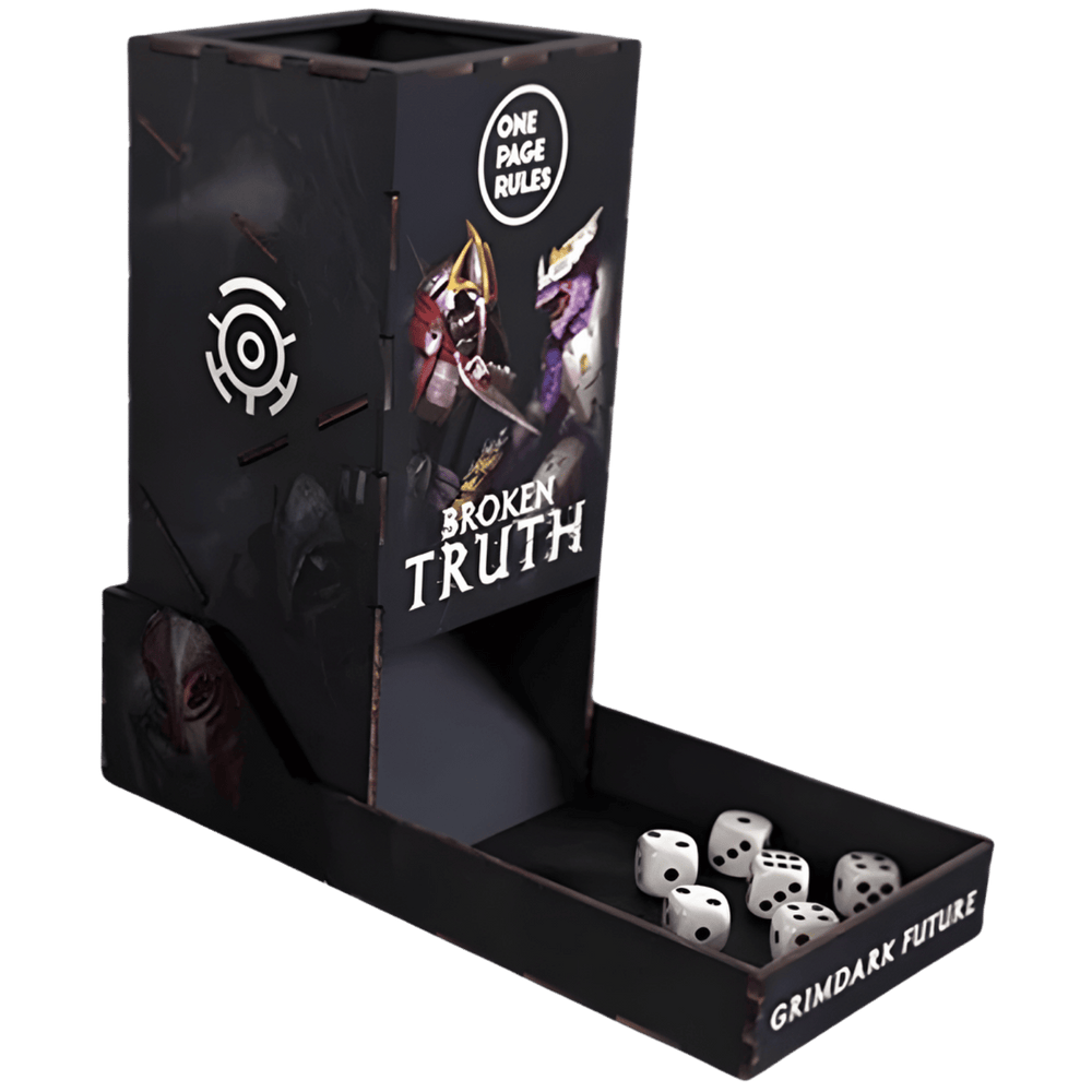 One Page Rules - Grimdark Future: Broken Truth Dice Tower