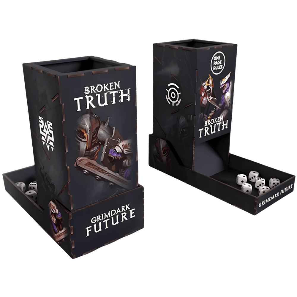 One Page Rules - Grimdark Future: Broken Truth Dice Tower