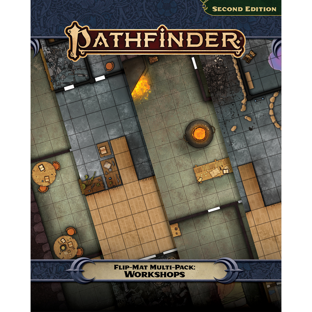 Pathfinder 2E Flip-Mat: Workshops Multi-Pack