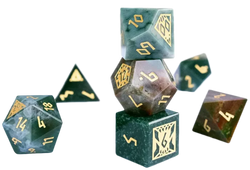 Heliana's Guide to Monster Hunting: Agate Gemstone Dice
