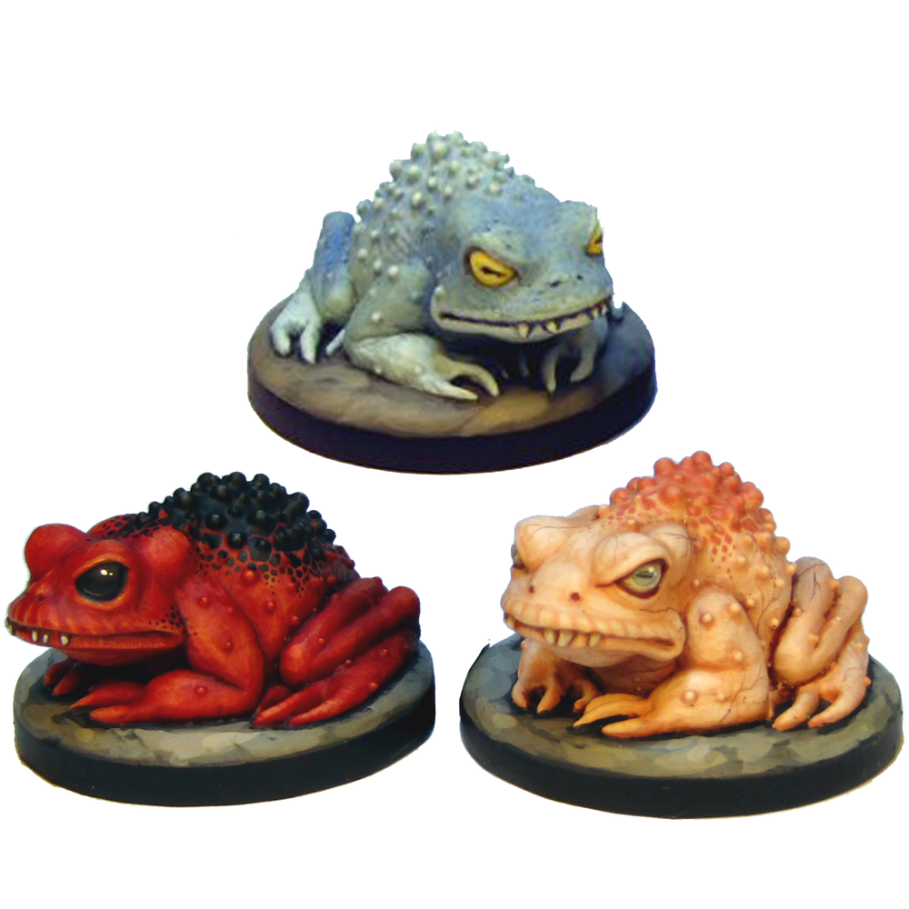 Mini Crooked Fantasy: Giant Toads (3)