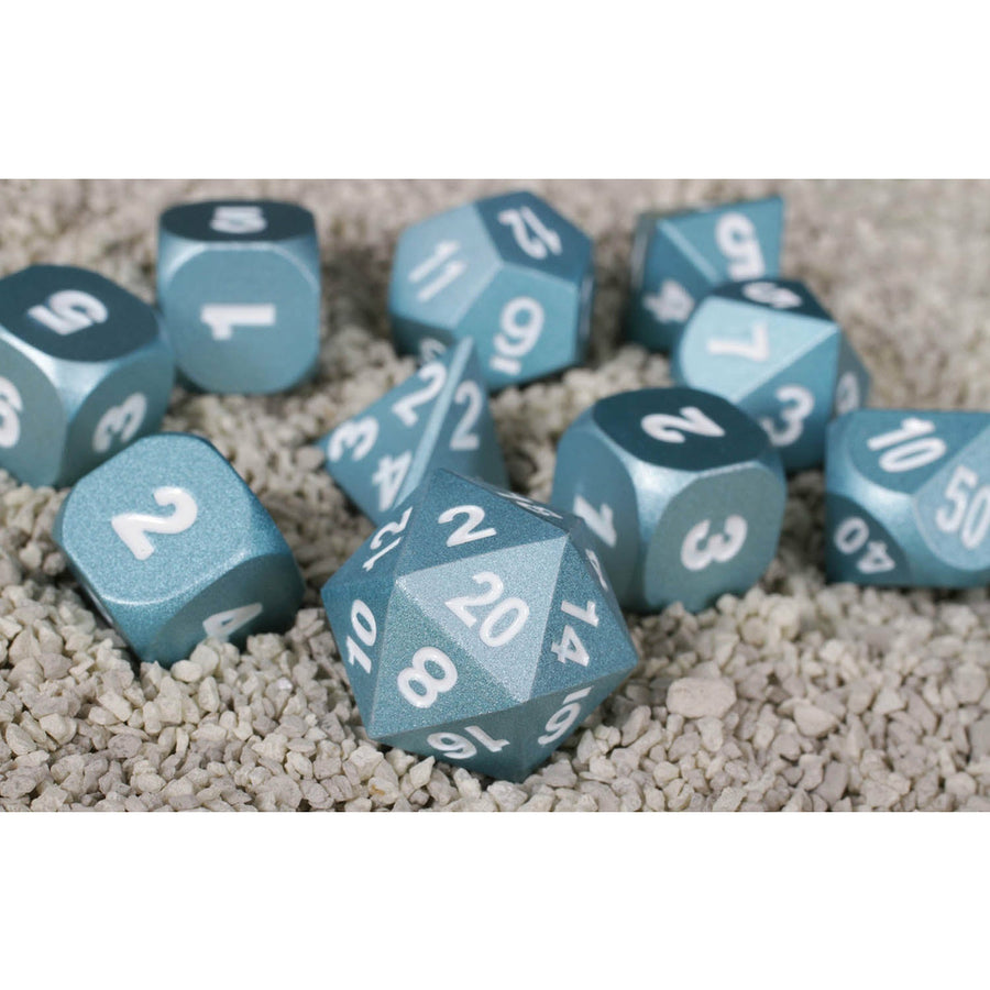 Dice Forged: Poly 7 set Metal