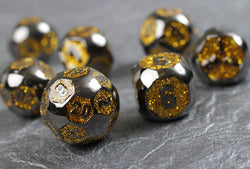 Dice Forged: Poly 7 set Futuristic