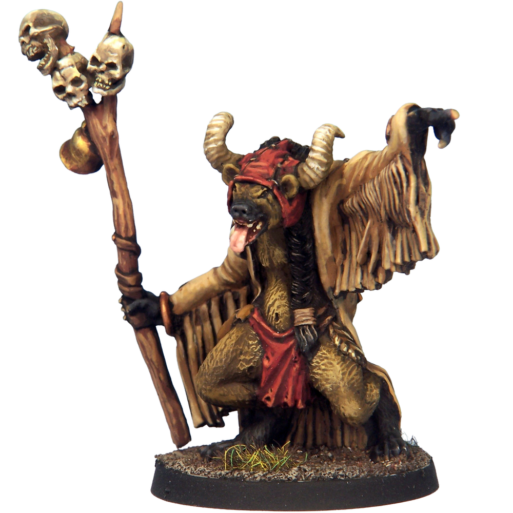 Mini Crooked Fantasy: Gnoll Shaman