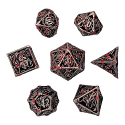 Dice Forged: Poly 7 set Hollow
