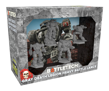 BattleTech Mini: ForcePack - Gray Death Legion Heavy Battle Lance