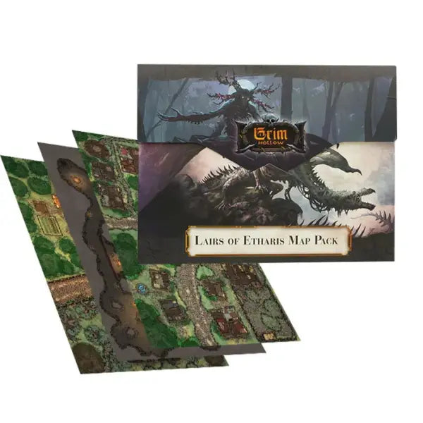 Dungeons & Dragons Grim Hollow: Lairs of Etharis Map Pack