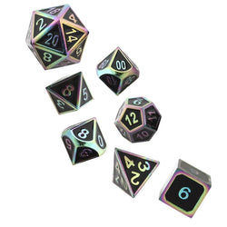 Dice Forged: Poly 7 set Framed