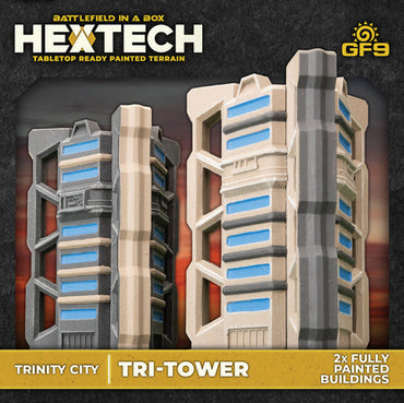 Battletech Terrain Trinity City: Tri-Tower