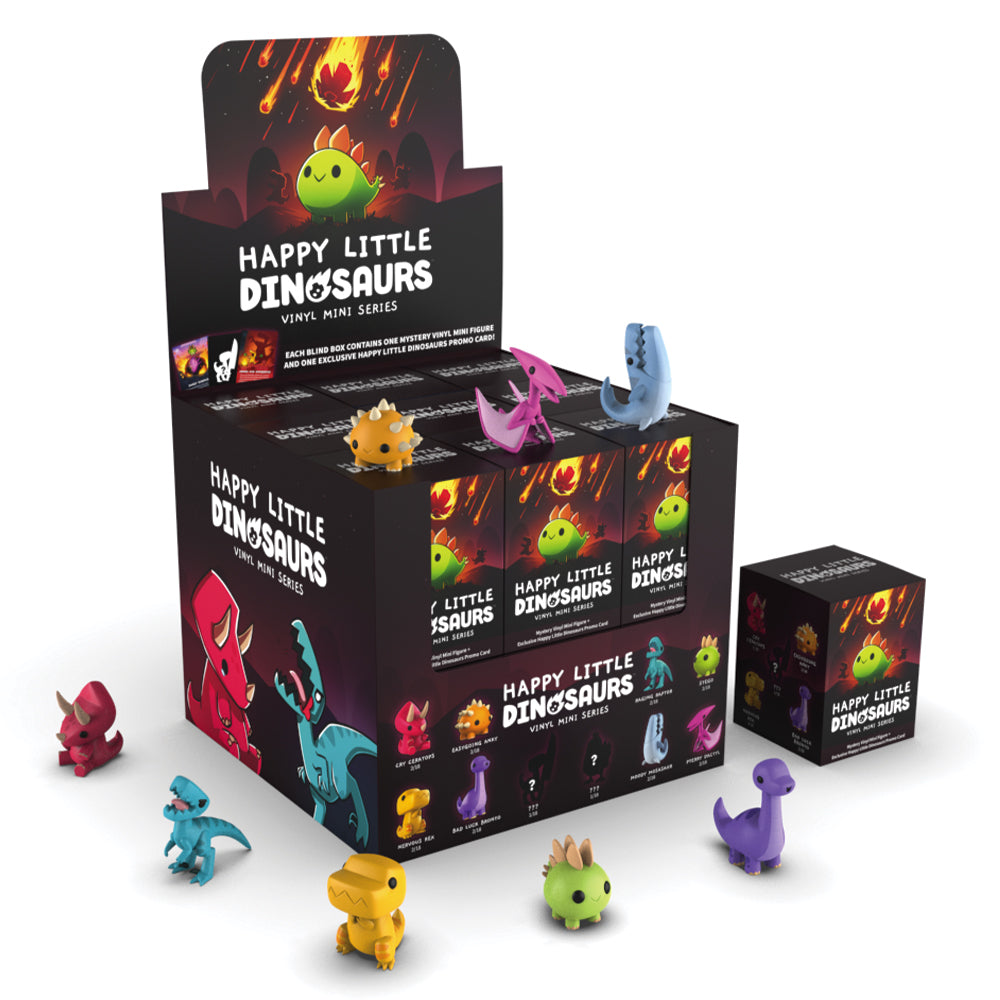 Vinyl Mini Happy Little Dinosaurs