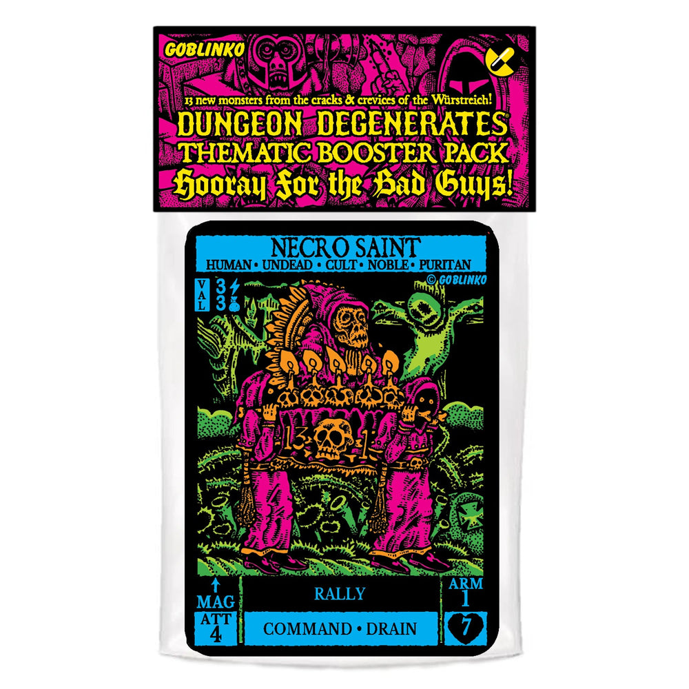 Dungeon Degenerates: Hooray For The Bad Guys Booster