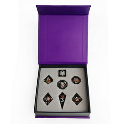 Dice Hymgo Poly 7-Set Mystery: Sharp Edge Resin