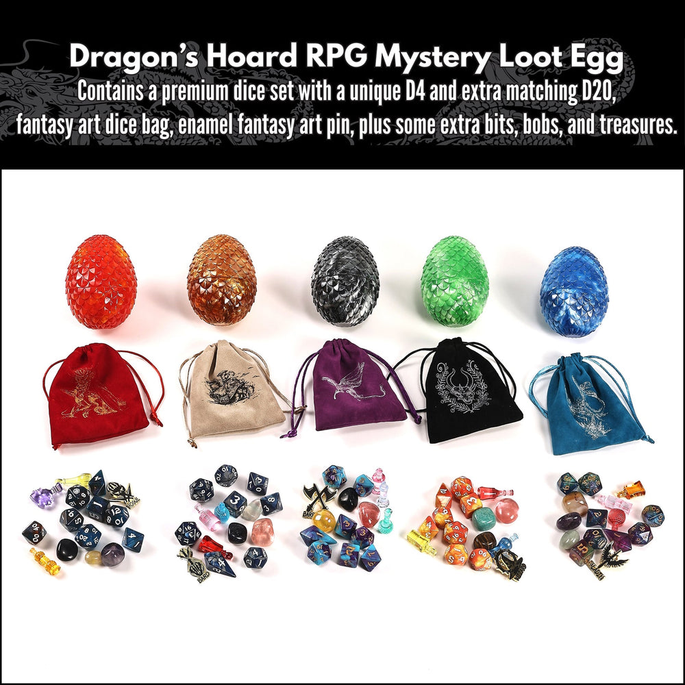 Dice Dragon's Hoard RPG Mystery Dragon Egg
