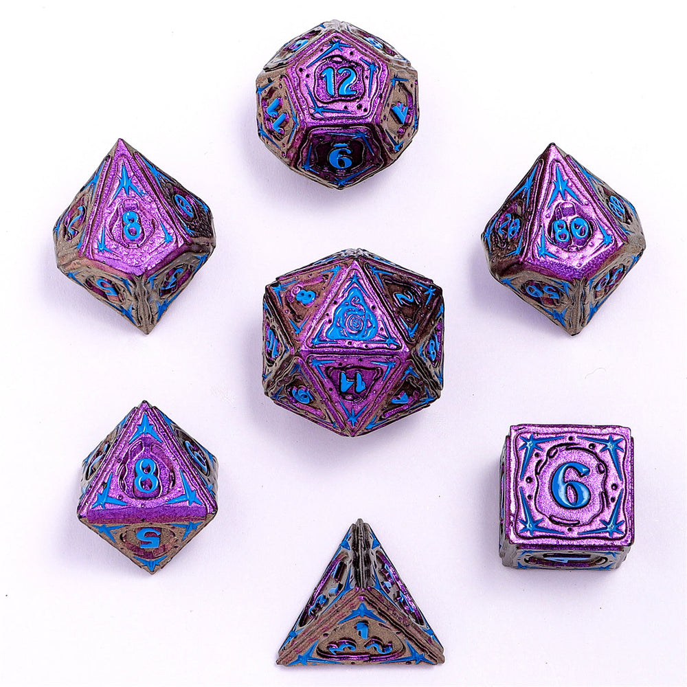 Dice Hymgho: Poly 7-Set Sorcerer Metal