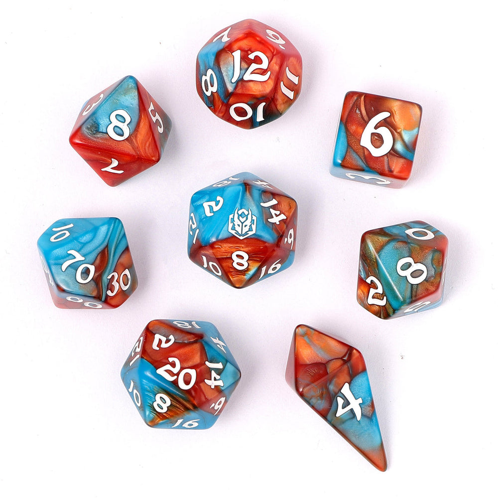 Dice Hymgho: Poly 8-Set Wyrmforged