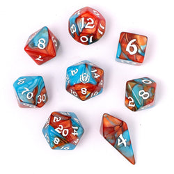 Dice Hymgho: Poly 8-Set Wyrmforged