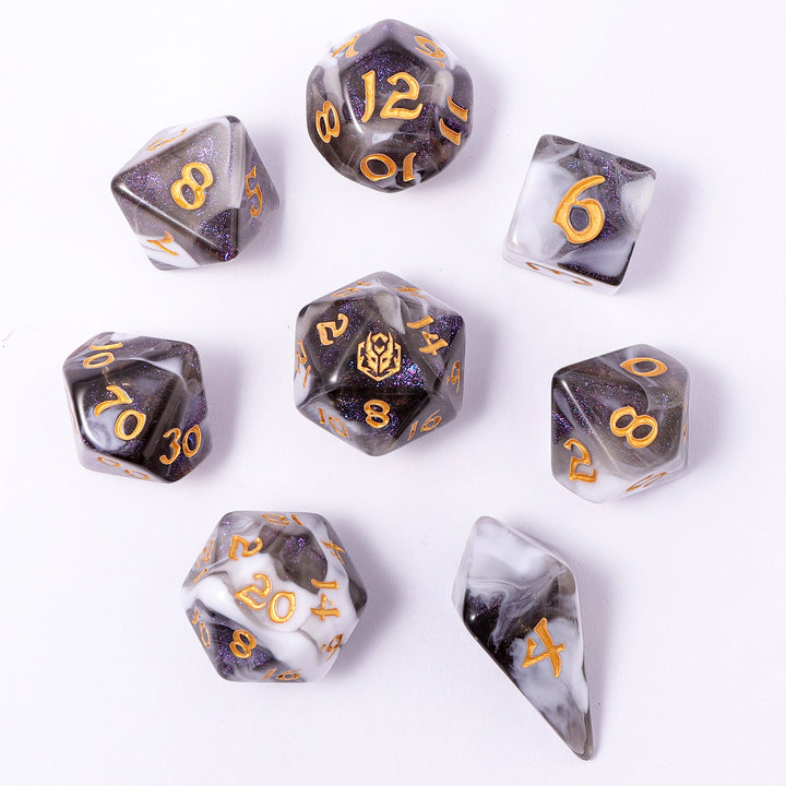 Dice Hymgho: Poly 8-Set Wyrmforged